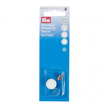 Prym Color Snaps Werkzeug-Set Ø 12,4 mm für Variozange 673115